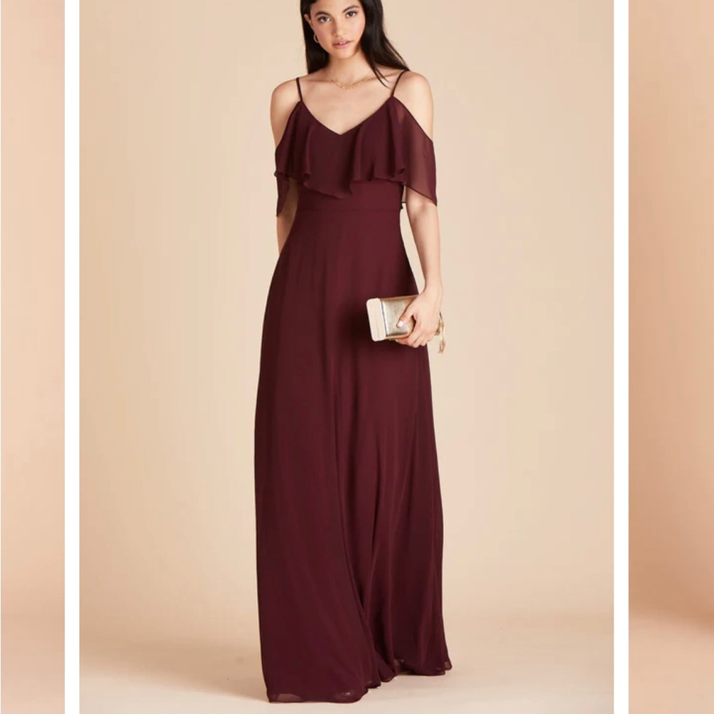 Birdy Grey, Jane Convertible bridesmaid Dress, size Medium, Cabernet